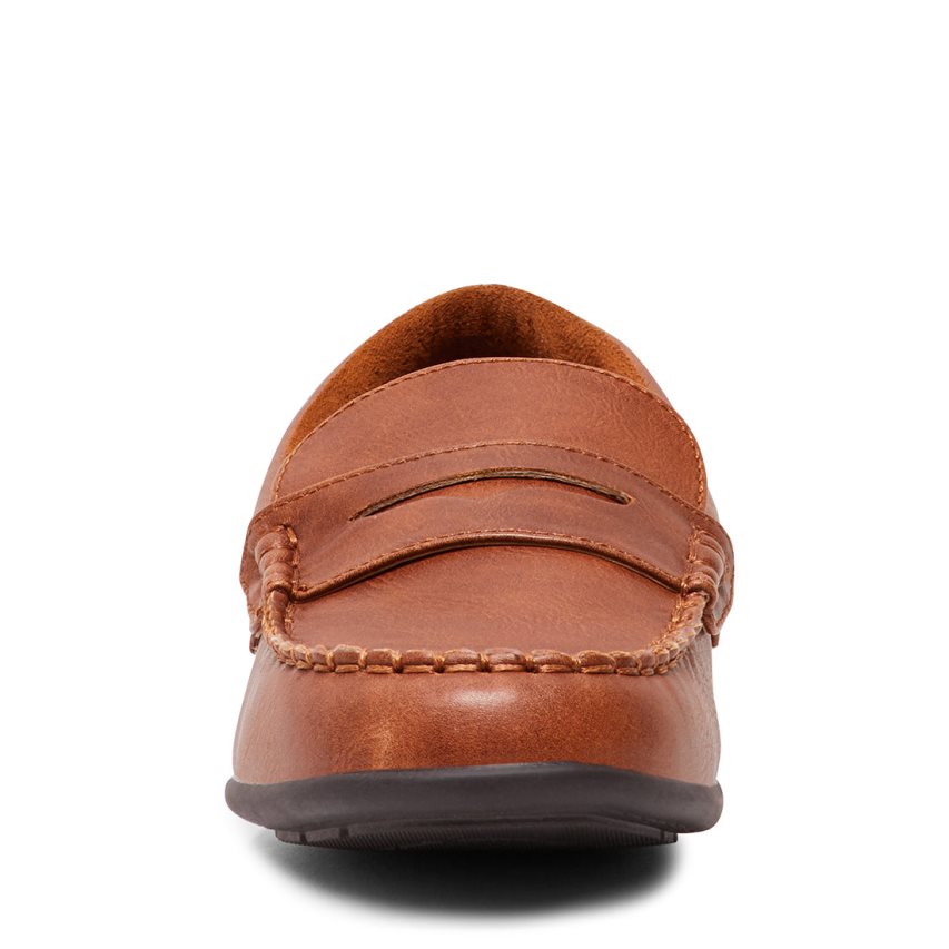 Loafers Steve Madden Bjared Natural Niños Marrones | ES MK902E